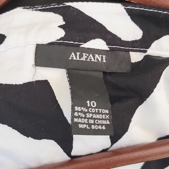 🍃 Alfani summer dress sleeveless Sz 10 - Picture 6 of 8